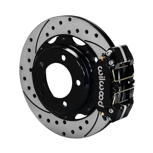 Wilwood Brake Kit, Rear, Dynapro For OE Parking Brake, Lug, 12.19 Rotor, SRP, Black, OEM, Kit
