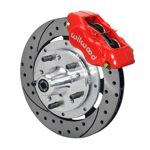 Wilwood Brake Kit, Front, FDLI Pro Series, Lug, 11.75 Rotor, SRP, Red, For Chevrolet, Kit
