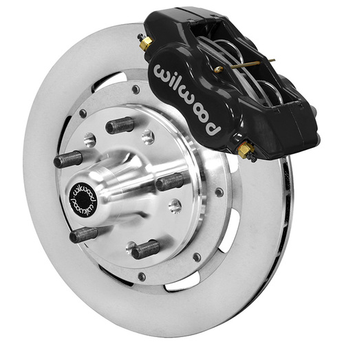 Wilwood Brake Kit, Front, FDLI Pro Series, Lug, 11.75 Rotor, Plain Face, Black, For Chevrolet, Kit