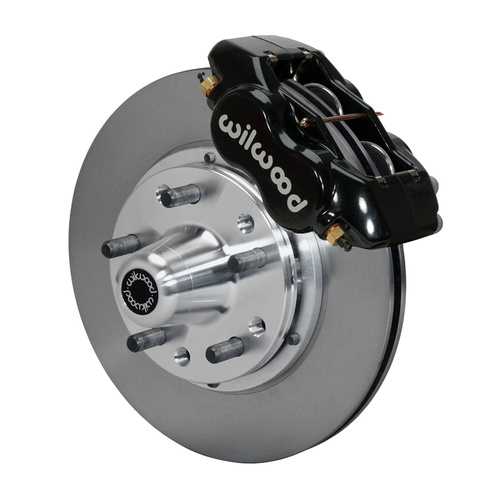 Wilwood Brake Kit, Front, FDLI Pro Series, Lug, 11.00 Rotor, Plain Face, Black, For Ford, Kit