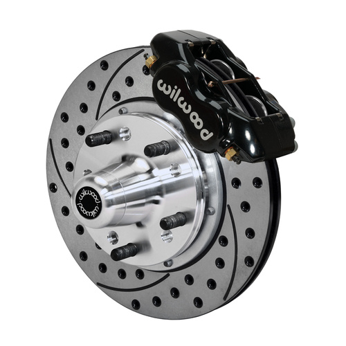 Wilwood Brake Kit, Front, FDLI Pro Series, Lug, 11.00 Rotor, SRP, Black, Magnum, Kit