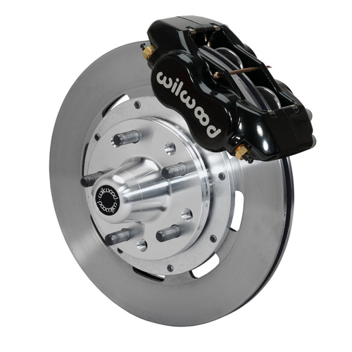 Wilwood Brake Kit, Front, FDLI Big Brake (Hub), Lug, 12.19 Rotor, Plain Face, Black, For Ford, For Mercury, Kit