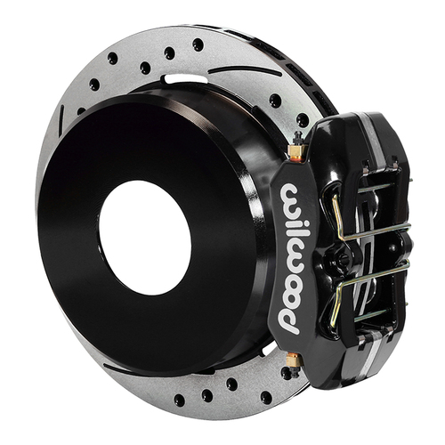 Wilwood Brake Kit, Rear, FDLP Parking, Lug, 11.00 Rotor, SRP, Black, Big For Ford New Style, Kit