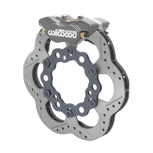 Wilwood Brake Kit, GP320 Midget Front, Lug, 10.5 Rotor, Ano, Kit