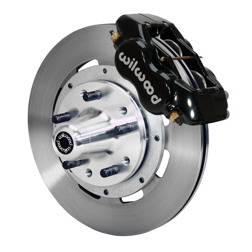 Wilwood Brake Kit, Front, FDLI Big Brake (Hub), Lug, 12.19 Rotor, Plain Face, Black, For Chevrolet, Kit