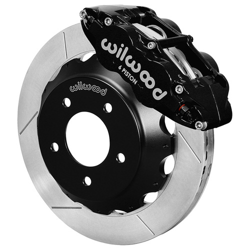 Wilwood Brake Kit, Front, FNSL6R Big Brake (Hat), Radial, 12.88 Rotor, Plain Face, Black, For Chevrolet, Kit