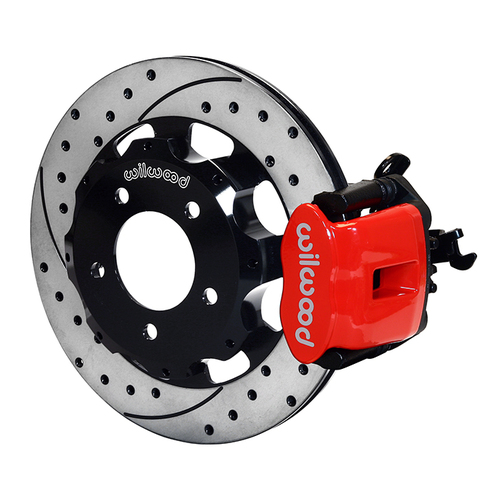 Wilwood Brake Kit, Rear, CPB Caliper, Radial, 12.19 Rotor, SRP, Red, OEM, Kit