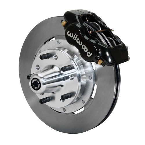 Wilwood Brake Kit, Front, FDLI Big Brake (Hub), Lug, 12.19 Rotor, Plain Face, Black, For Chevrolet, Kit