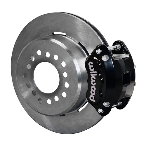 Wilwood Brake Kit, Rear, D154 Parking, Floating, 12.19 Rotor, Plain Face, Black, Small For Ford, Kit