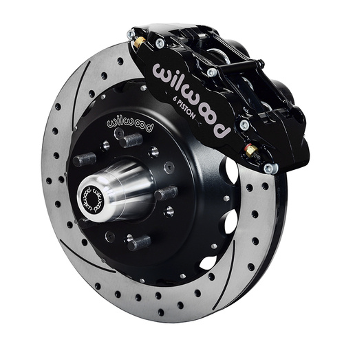 Wilwood Brake Kit, Front, FNSL6R Big Brake (Hub), Radial, 12.88 Rotor, SRP, Black, For Buick, For Chevrolet, For GMC, For Isuzu, Olds, For Pontiac, K