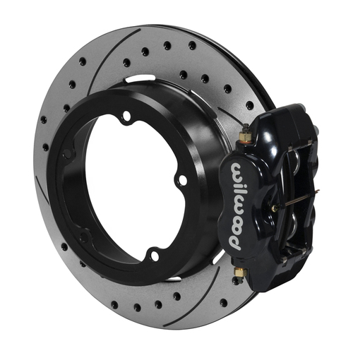 Wilwood Brake Kit, Rear, FDLI Parking, Lug, 12.19 Rotor, SRP, Black, Strange Engineering Floater, Kit