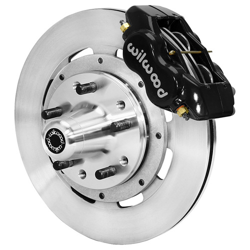 Wilwood Brake Kit, Front, FDLI Big Brake (Hub), Lug, 12.19 Rotor, Plain Face, Black, For Chevrolet, Kit