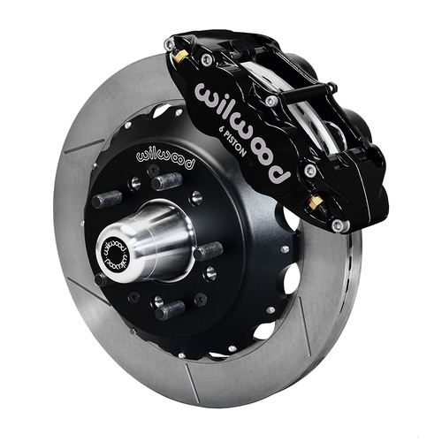 Wilwood Brake Kit, Front, FNSL6R Big Brake (Hub), Radial, 12.88 Rotor, Plain Face, Black, For Chevrolet, Kit