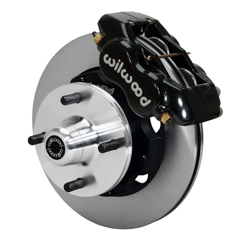 Wilwood Brake Kit, Front, FDLI Pro Series, Lug, 10.75 Rotor, Plain Face, Black, For Ford, For Mercury, Kit