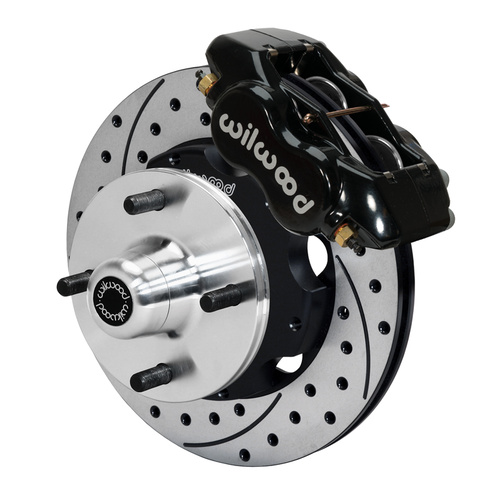 Wilwood Brake Kit, Front, FDLI Pro Series, Lug, 10.75 Rotor, SRP, Black, For Ford, For Mercury, Kit