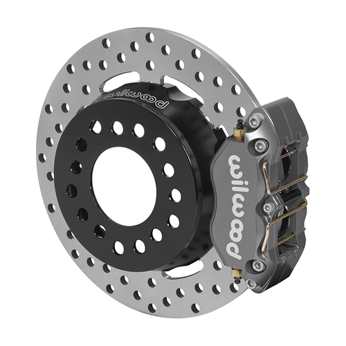 Wilwood Brake Kit, Rear, DP SA Lug Drive Dynamic Drag, Lug, 11.44 Rotor, GT Slotted & Drilled, Ano, Kit