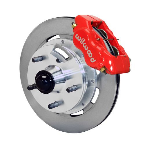 Wilwood Brake Kit, Front, FDLI Pro Series, Lug, 11.75 Rotor, Plain Face, Red, Olds, Kit