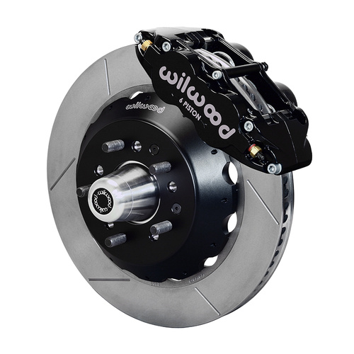 Wilwood Brake Kit, Front, FNSL6R Big Brake (Hub), Radial, 14.00 Rotor, Plain Face, Black, For Ford, For Mercury, Kit