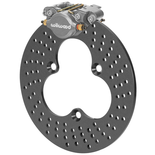 Wilwood Brake Kit, Front, DPS Left, Lug, 10.95 Rotor, Plain Face, Ano, Kit