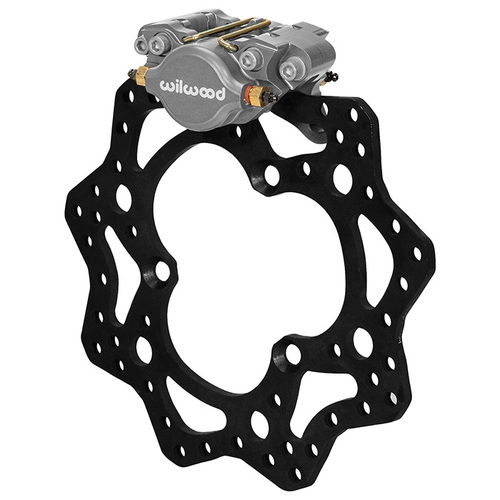 Wilwood Brake Kit, Front, DPS Left, Lug, 11.00 Rotor, Plain Face, Ano, Kit