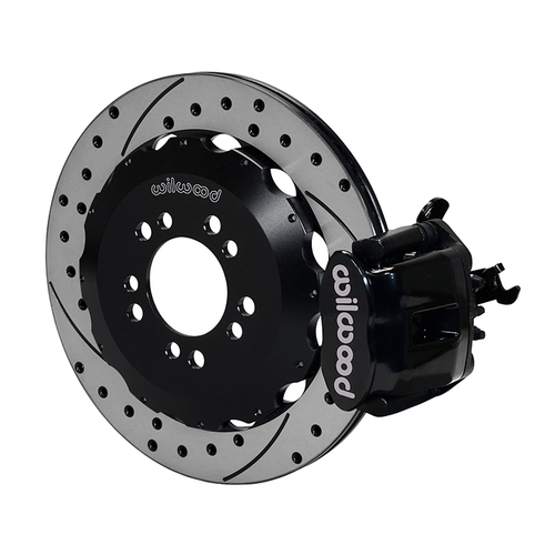 Wilwood Brake Kit, Rear, CPB Caliper, Radial, 12.88 Rotor, SRP, Black, OEM, w/Lines, Kit