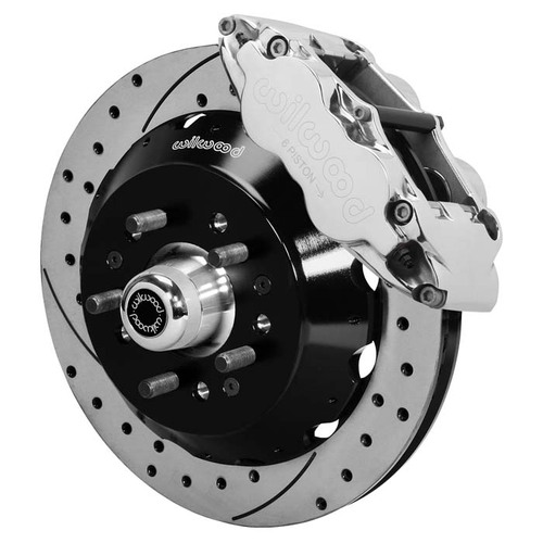 Wilwood Brake Kit, Front, FNSL6R Big Brake (Hub), Radial, 12.88 Rotor, SRP, Polished, TCI, Kit