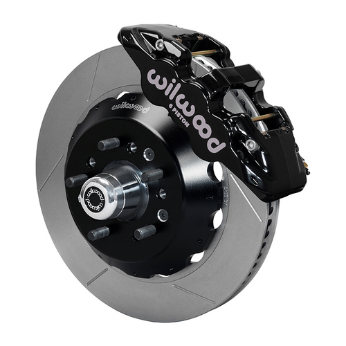 Wilwood Brake Kit, Front, AERO6 Big Brake, Radial, 14.00 Rotor, Plain Face, Black, TCI, Kit