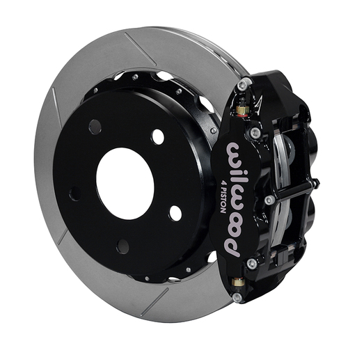 Wilwood Brake Kit, Rear, FNSL4R Big Brake Parking, Radial, 12.88 Rotor, Plain Face, Black, Small For Ford Bronco, Kit