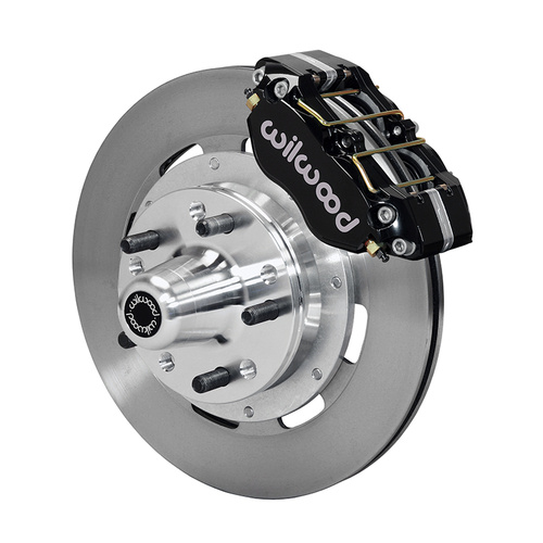 Wilwood Brake Kit, Front, DP-DB Big Brake (Hub), Lug, 12.19 Rotor, Plain Face, Black, For Ford, For Mercury, Kit