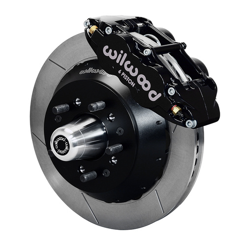 Wilwood Brake Kit, Front, FNSL6R Big Brake (Hub), Radial, 12.88 Rotor, Plain Face, Black, Edsel, For Ford, For Mercury, Kit
