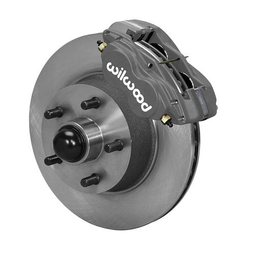 Wilwood Brake Kit, Front, Classic Series Dynalite, Lug, 11.30 Rotor, Plain Face, Ano, Edsel, For Ford, For Mercury, Kit