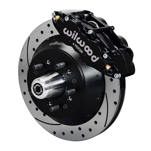 Wilwood Brake Kit, Front, FNSL6R Big Brake (Hub), Radial, 14.00 Rotor, SRP, Black, Edsel, For Ford, For Mercury, Kit