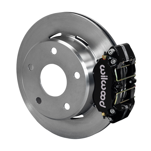 Wilwood Brake Kit, Rear, Dynapro Lug Mount Parking, Lug, 12.19 Rotor, Plain Face, Black, Big For Ford New Style Bronco, Kit