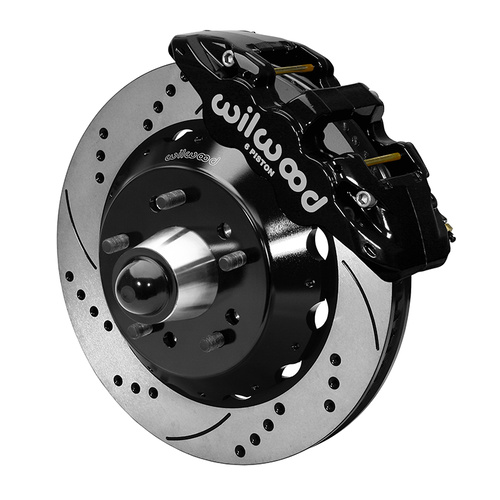 Wilwood Brake Kit, Front, AERO6 Big Brake, Radial, 14.00 Rotor, SRP, Black, For Chevrolet, CPP, For GMC, Kit