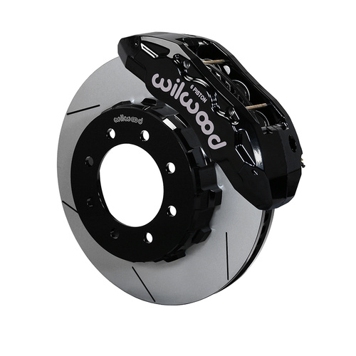 Wilwood Brake Kit, Front, Tx6R Big Brake Truck, Radial, 16.00 Rotor, Plain Face, Black, For Ford, Kit