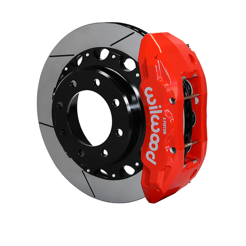 Wilwood Brake Kit, Rear, Tx6R Big Brake Truck, Radial, 16.00 Rotor, Plain Face, Red, OEM, Kit