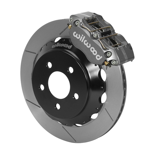 Wilwood Brake Kit, Front, NDPR Drag, Radial, 12.88 Rotor, Plain Face, Ano, For Ford, Kit