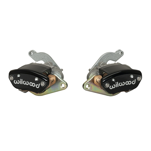 Wilwood Brake Kit, Rear, MC4 Pro Street Parking Brake Upgrade, Lug, 12.19 Rotor, Plain Face, Black, OEM, Kit