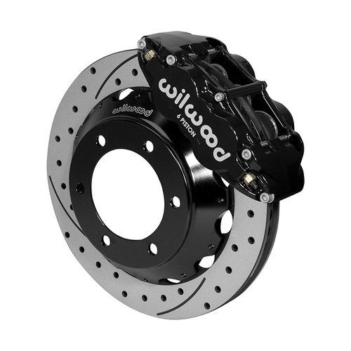 Wilwood Brake Kit, Front, FNSL6R Big Brake (Hat), Radial, 12.88 Rotor, SRP, Black, For Lexus, For Toyota, w/Lines, Kit