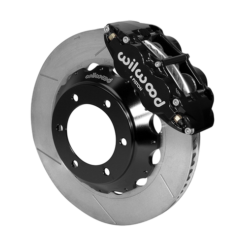 Wilwood Brake Kit, Front, FNSL6R Big Brake (Hat), Radial, 14.00 Rotor, Plain Face, Black, For Lexus, For Toyota, w/Lines, Kit