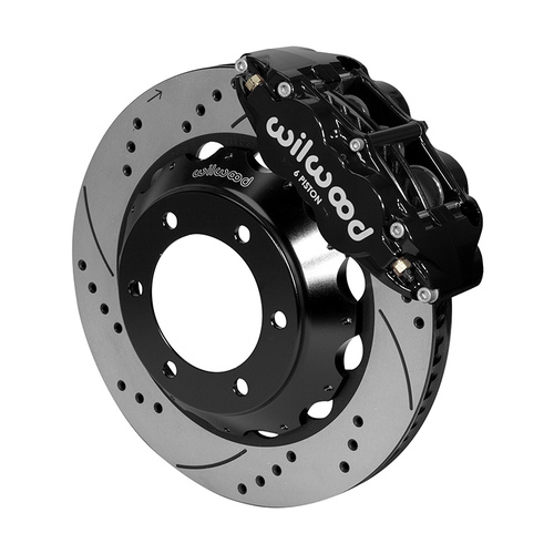 Wilwood Brake Kit, Front, FNSL6R Big Brake (Hat), Radial, 14.00 Rotor, SRP, Black, For Lexus, For Toyota, w/Lines, Kit