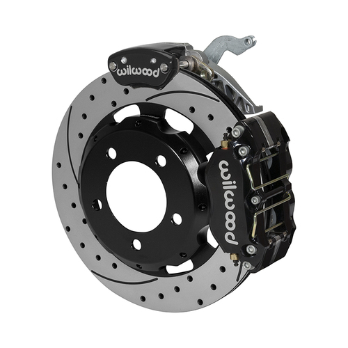 Wilwood Brake Kit, Rear, NDPR-MC4 Parking, Radial, 12.19 Rotor, SRP, Black, OEM, w/Lines, Kit