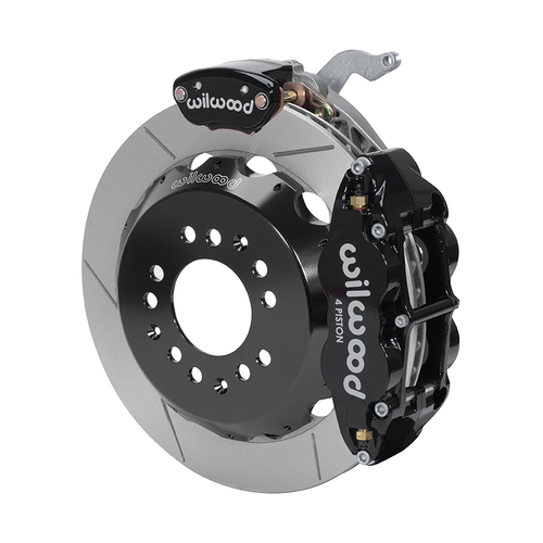 Wilwood Brake Kit, Rear, FNSL4R-MC4 Big Brake Parking, Radial, 12.88 Rotor, Plain Face, Black, OEM, Kit