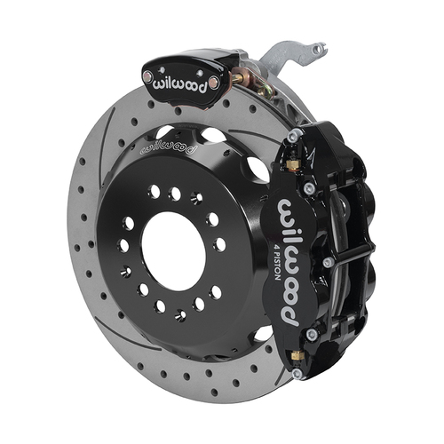 Wilwood Brake Kit, Rear, FNSL4R-MC4 Big Brake Parking, Radial, 12.88 Rotor, SRP, Black, OEM, Kit