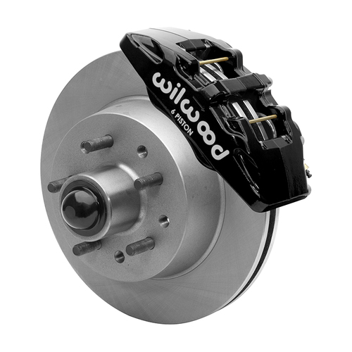 Wilwood KIT,FRONT,CHEVY 51-59,1/2 TON,DP6,11.86 ROTOR,BLACK,W/LINES