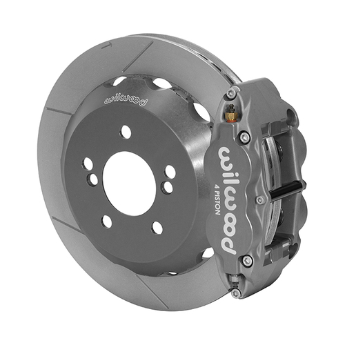 Wilwood Brake Kit, Rear, FNSL4R Big Brake (Race), Radial, 12.88 Rotor, Plain Face, Ano, OEM, w/Lines, Kit