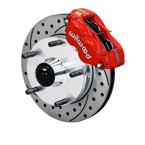 Wilwood Brake Kit, Front, FDLI Pro Series, Lug, 10.75 Rotor, SRP, Ano, MG, w/Lines, Kit