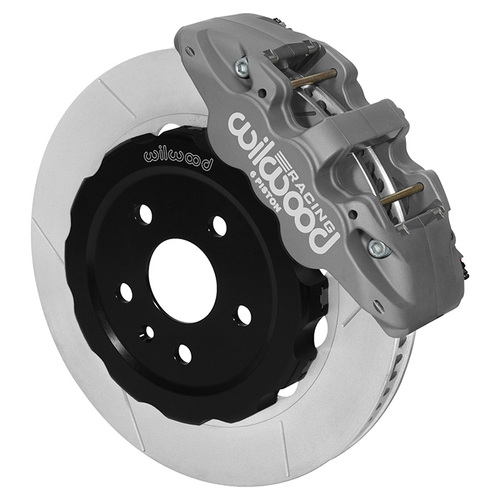 Wilwood Brake Kit, Front, AERO6 Big Brake (Race), Radial, 14.00 Rotor, Plain Face, Ano, For Chevrolet, Kit