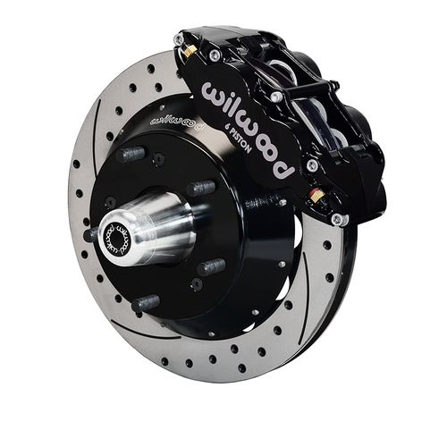 Wilwood Brake Kit, Front, FNSL6R Big Brake (Hub), Radial, 12.88 Rotor, SRP, Black, For Chevrolet, For Pontiac, w/Lines, Kit