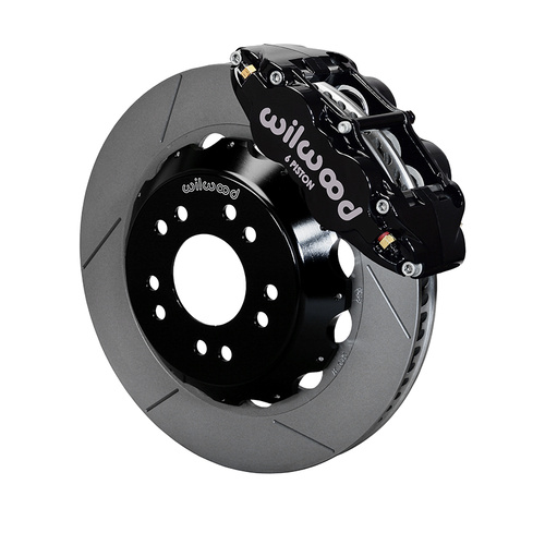 Wilwood Brake Kit, Front, FNSL6R Big Brake (Hat), Radial, 14.00 Rotor, Plain Face, Black, For Chevrolet, For GMC, Kit
